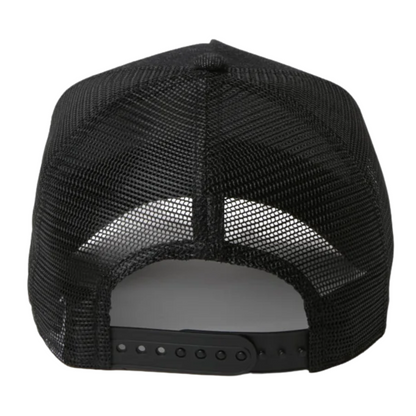 New Era 9FORTY A-Frame Trucker 1920 Denim Black Snapback