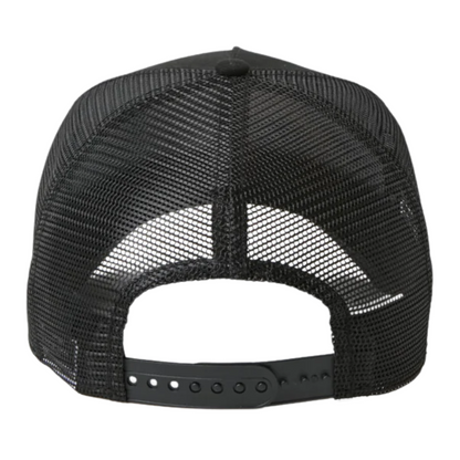 New Era 9FORTY A-Frame Trucker Old English Black Snapback