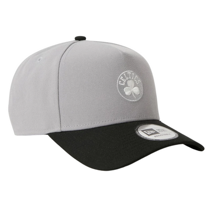 New Era Boston Celtics Two Tone Grey Black 9FORTY A-Frame Adjustable Cap