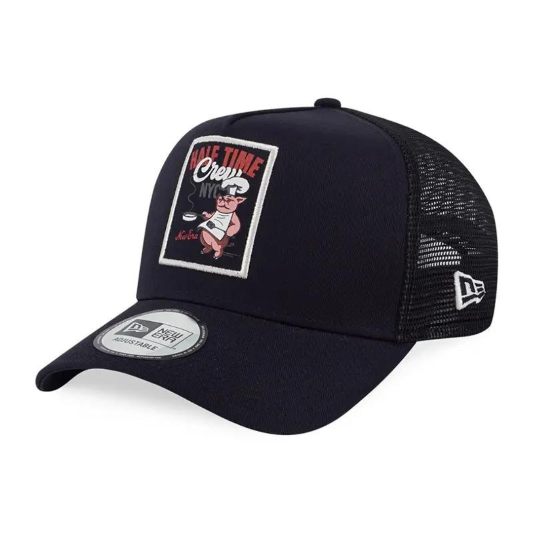 New Era 940AF Trucker Half Time Crew Navy