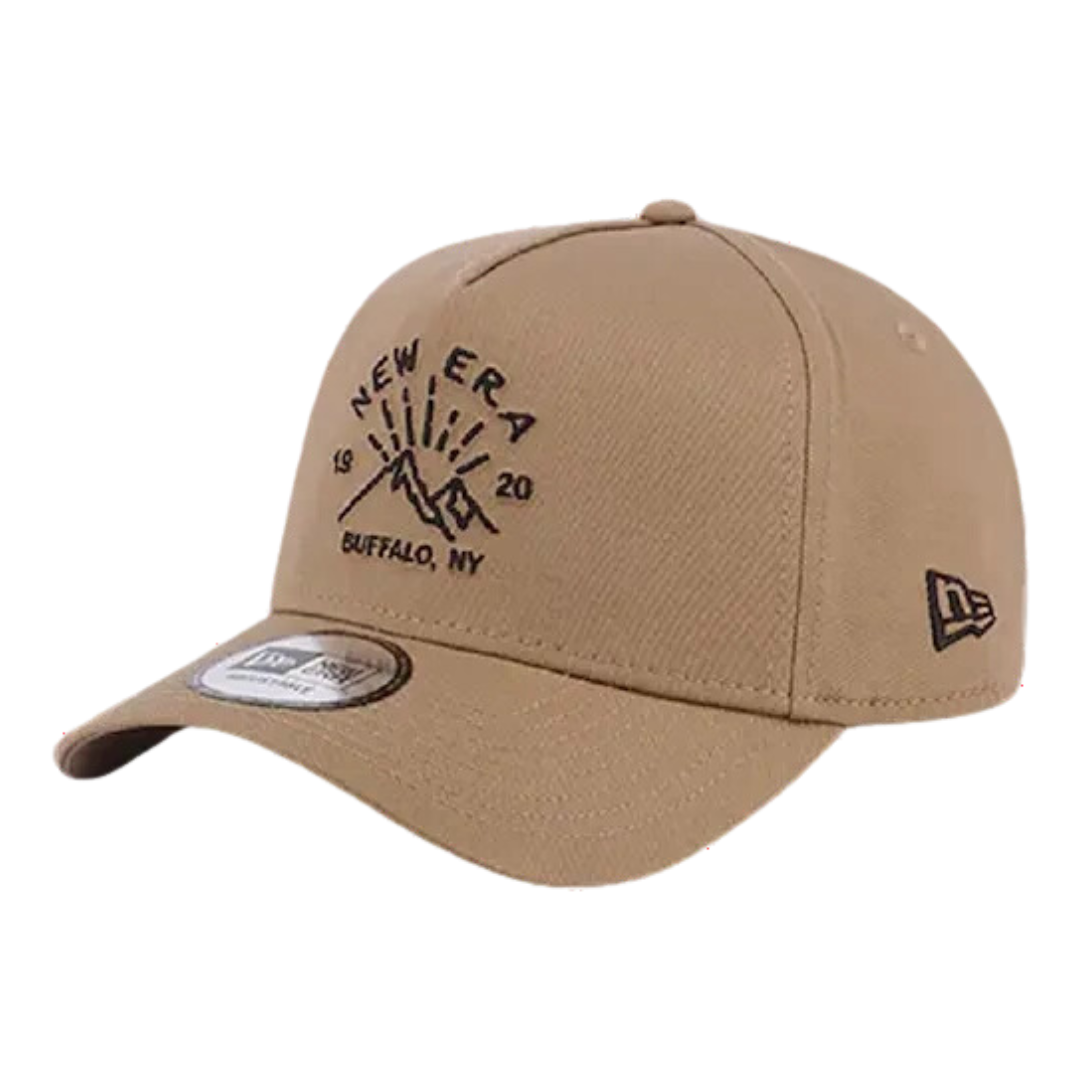 New Era 940AF Mountain Logo Khaki