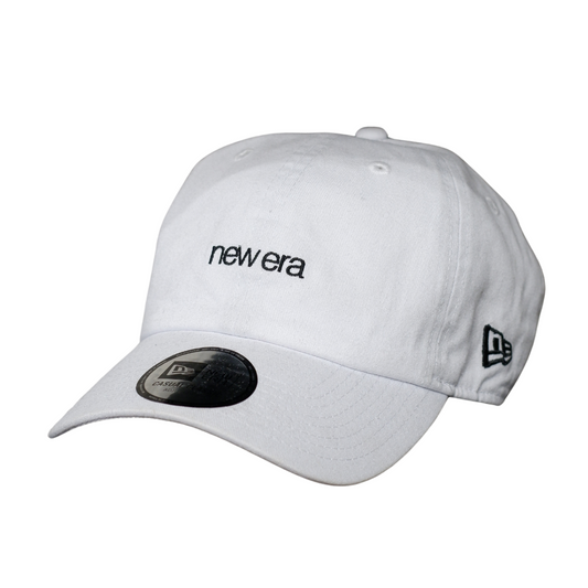 New Era Casual Classic New Era Logo White Black