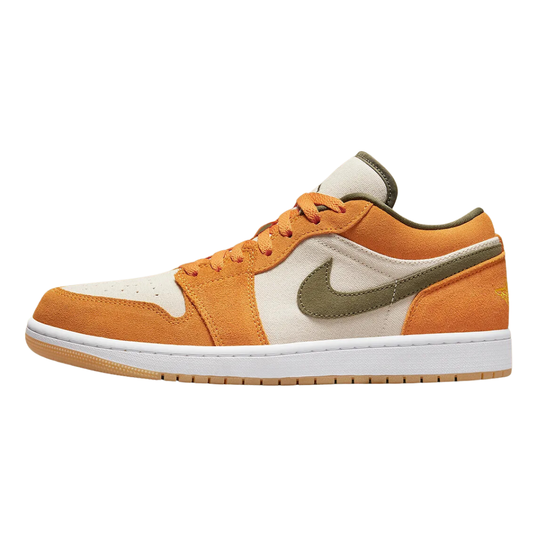 Air Jordan 1 Low Ceramic Orange Olive