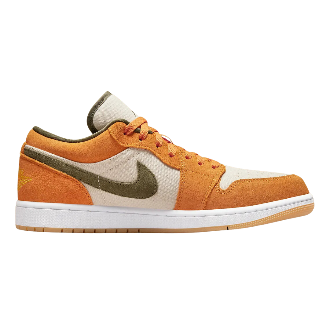 Air Jordan 1 Low Ceramic Orange Olive