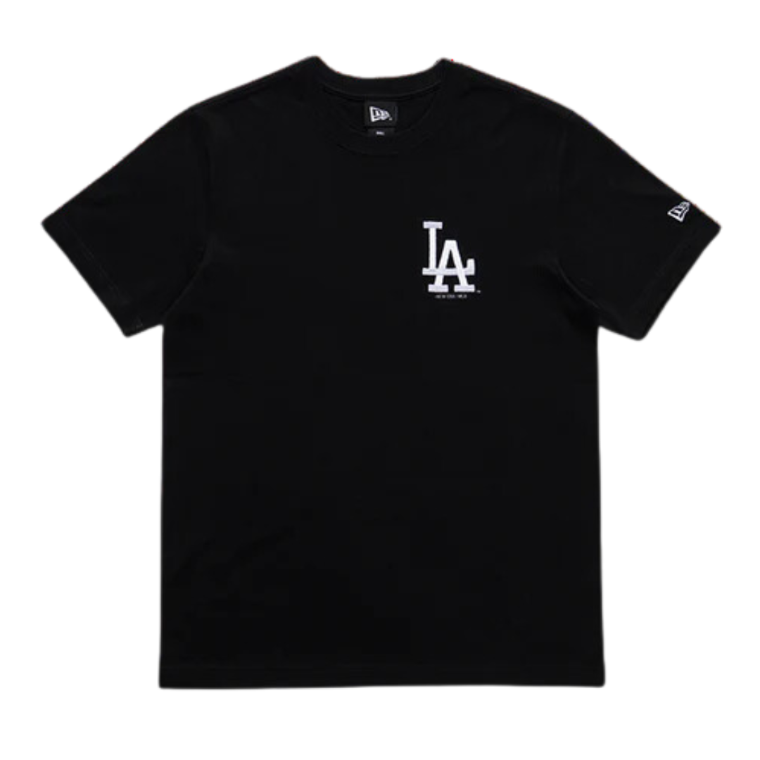 New Era Ss Tee Mlb Cotton Tee Losdod Black