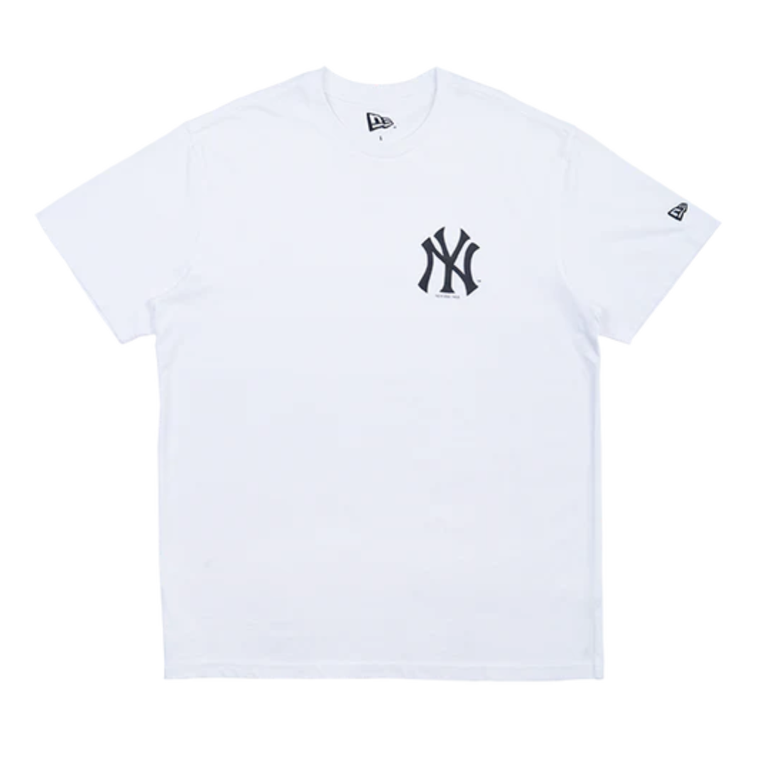 New Era Ss Tee Mlb Cotton Tee Neyyan White