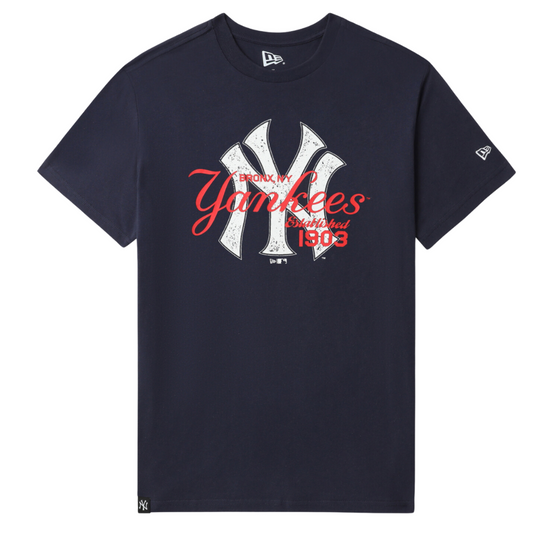 New Era Ss Tee Fw24 Essential Neyyan Navy