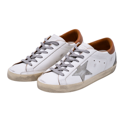 Golden Goose Super Star White Brown (Womens)