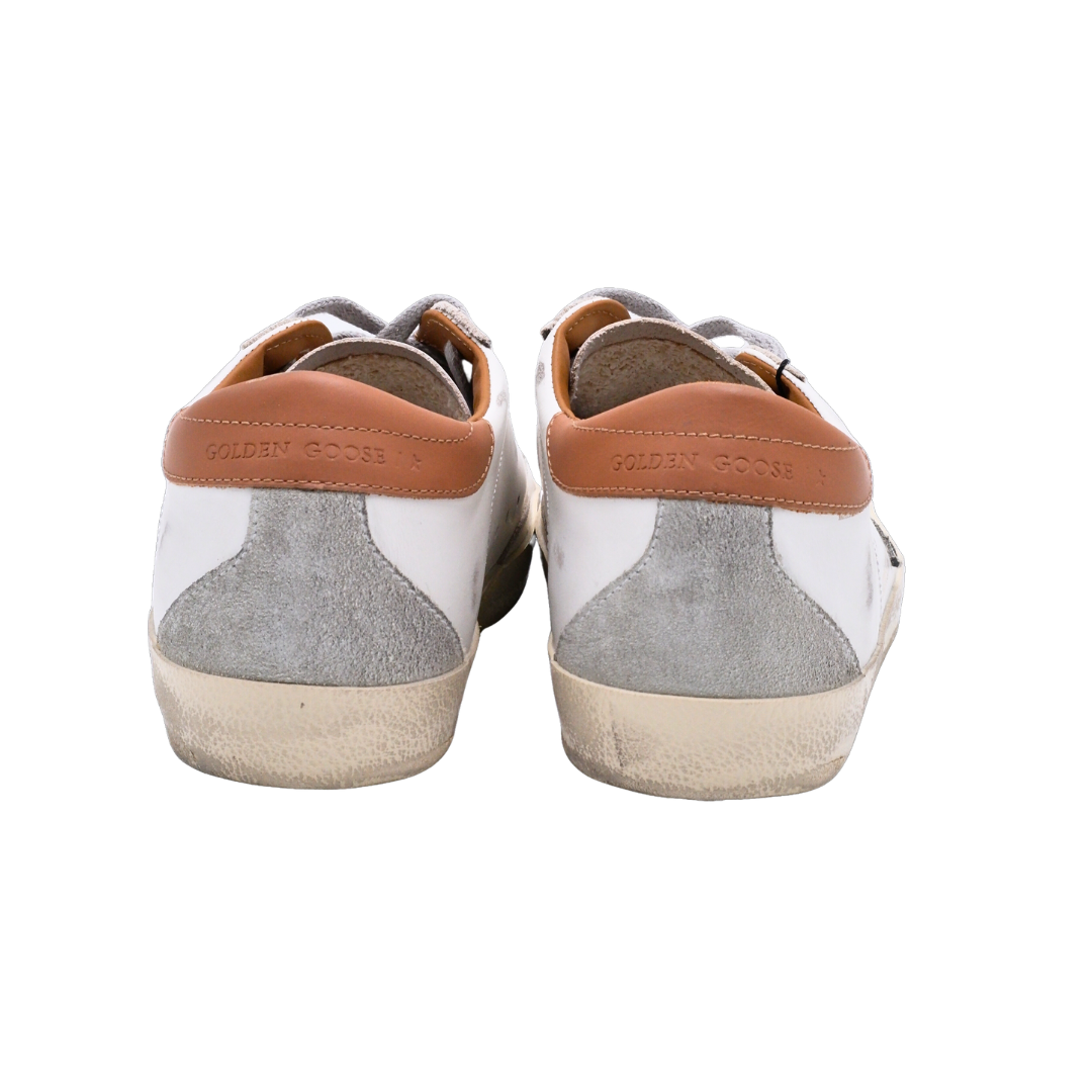 Golden Goose Super Star White Brown (Womens)