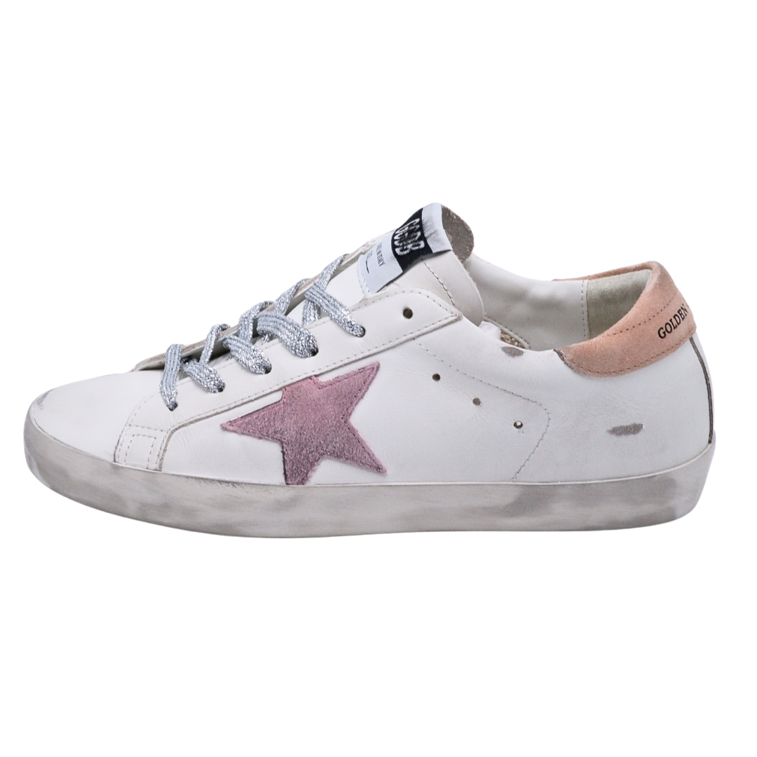 Golden Goose Superstar White Antique Pink (Womens)