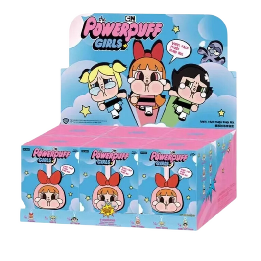 CRYBABY × Powerpuff Girls Series-Vinyl Face Plush Blind Box (1box/6pcs)