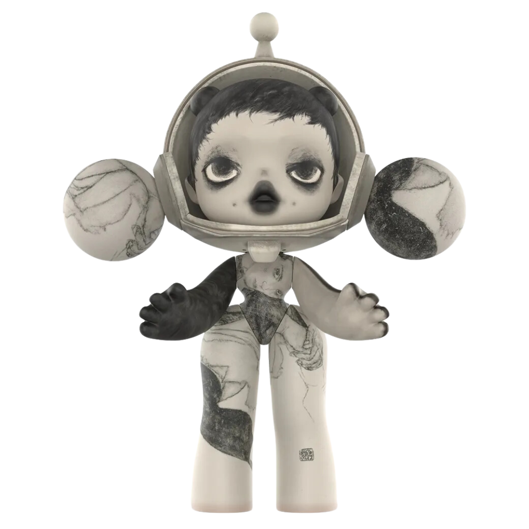 Pop Mart Mega α SkullPanda Egon Schiele 400%