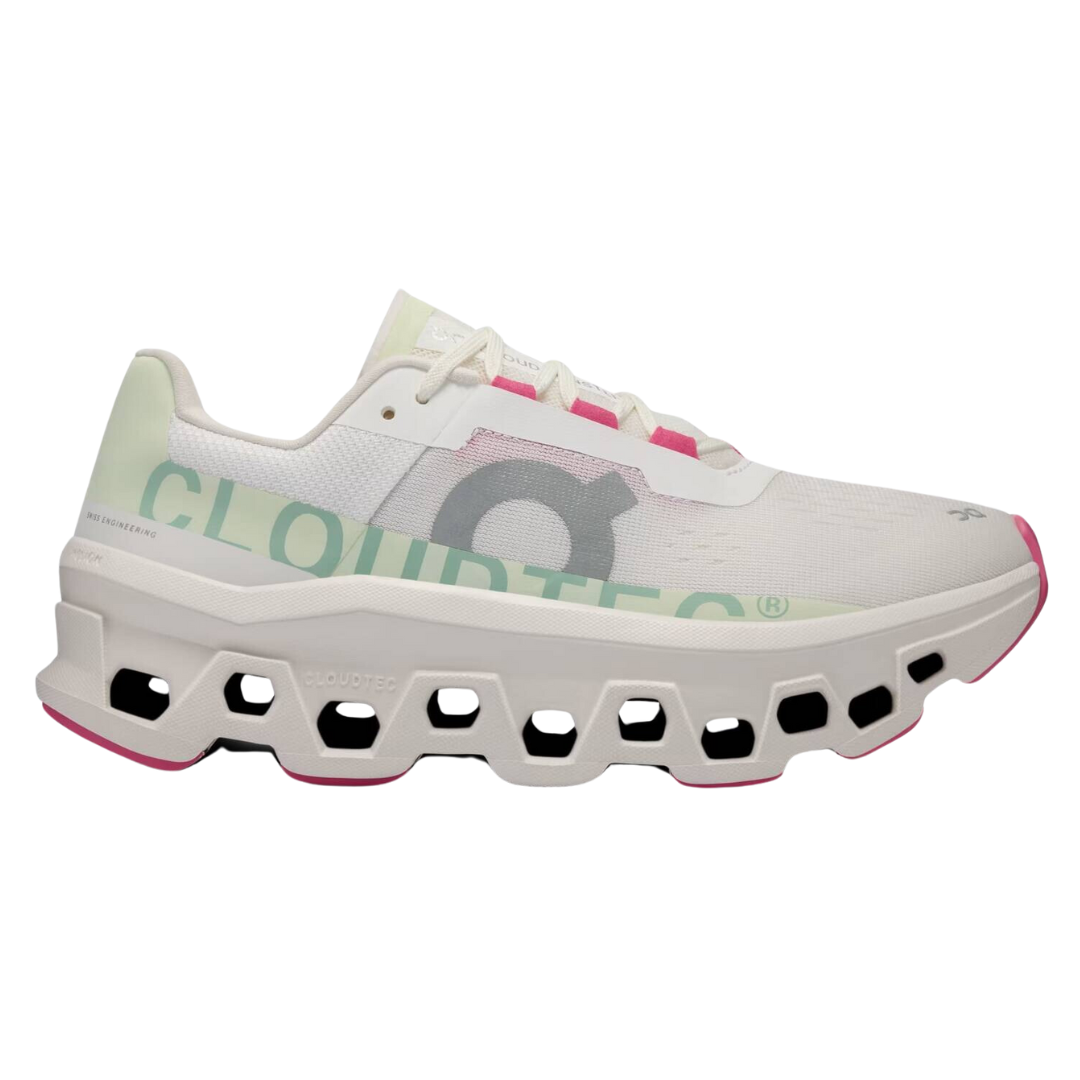 On Running Cloudmonster White/Lima (Womens)