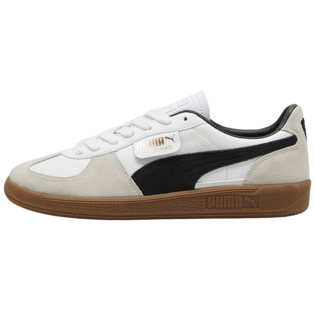 Puma Palermo Lth White Vapor Grey Gum (Mens)