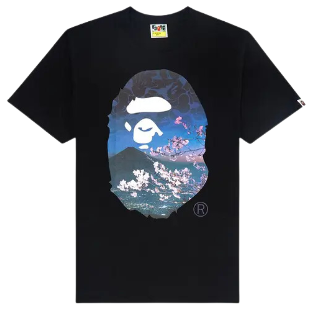 BAPE Sakura Ape Head Blue