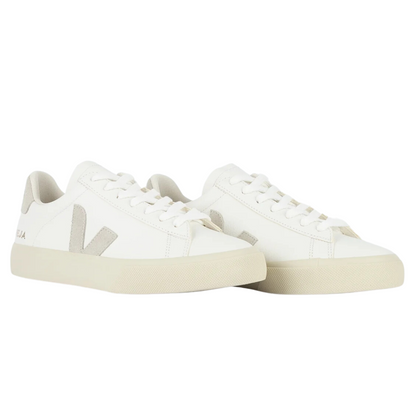 Veja Campo Chromefree Leather White Natural (Womens)