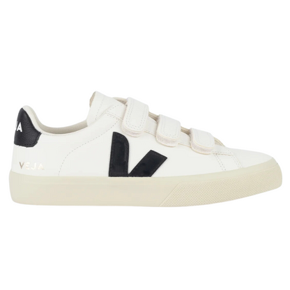 Veja Recife Logo Chromefree White Black (Womens)