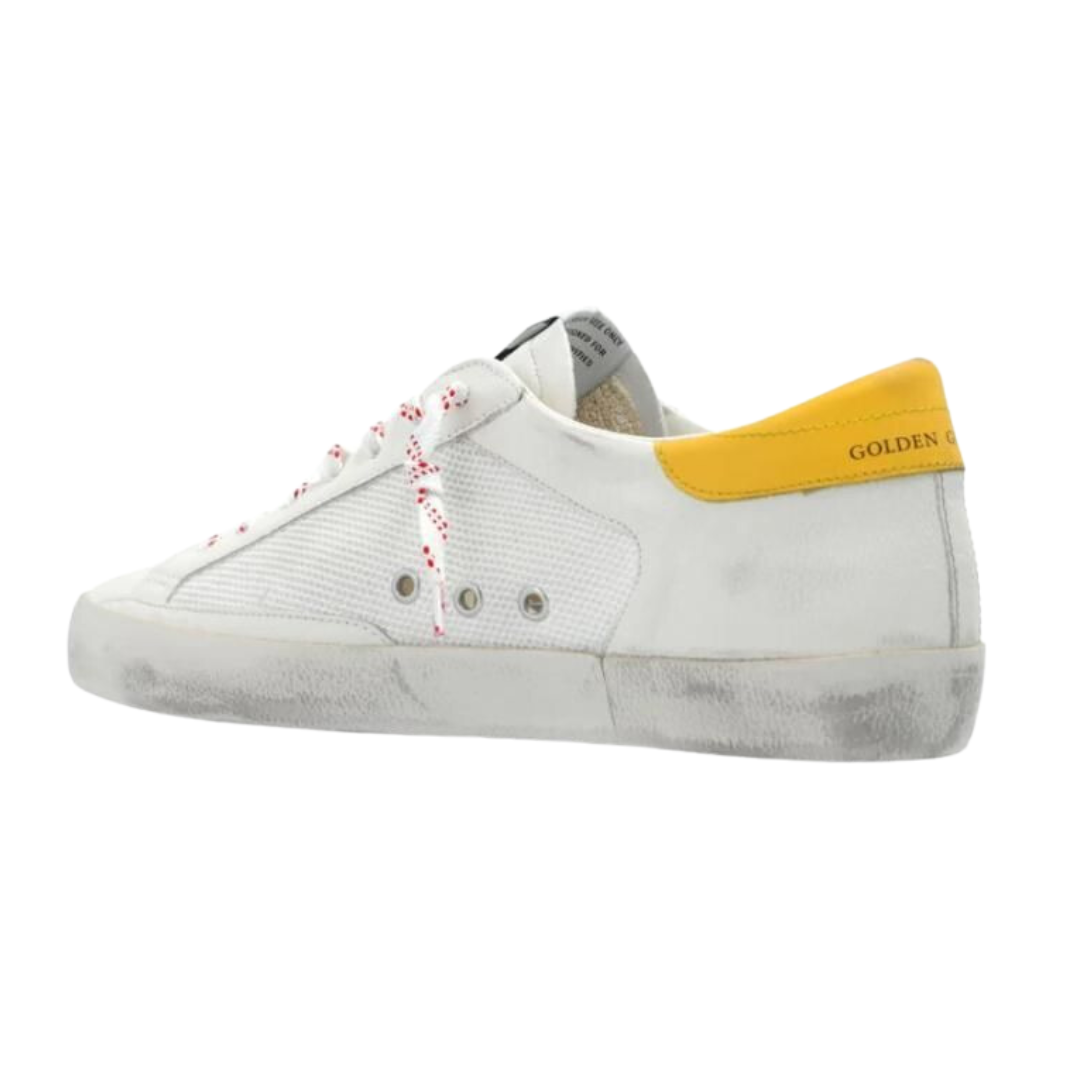 Golden Goose Super Star White Yellow (Mens)