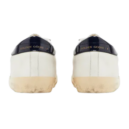 Golden Goose Superstar White Beige Silver (Mens)