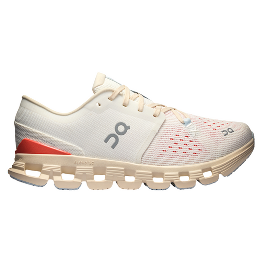 On Running Cloud X4 Ivory Salmon (Womens)