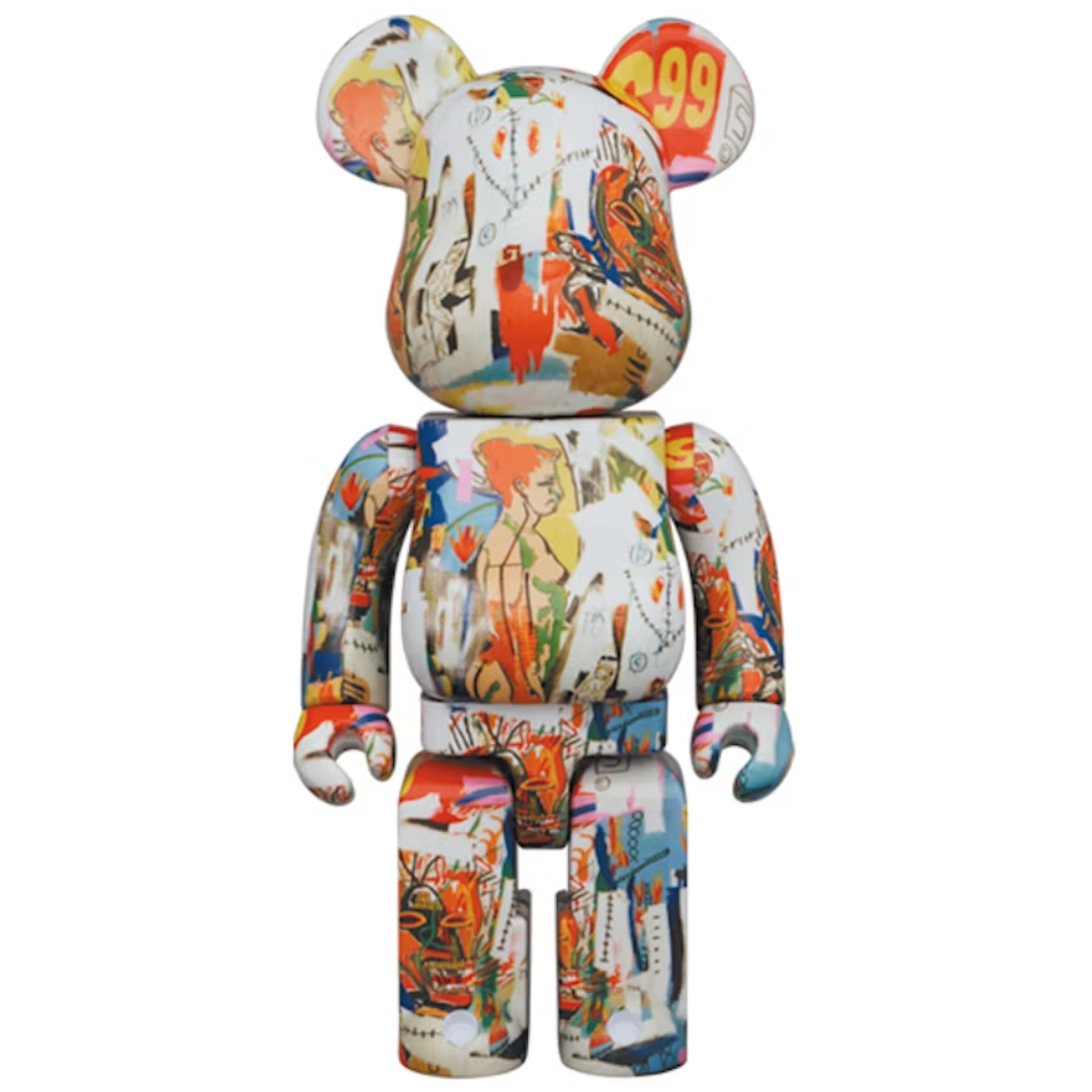 Bearbrick Jean Michel Basquiat x Andy Warhol #4 1000%