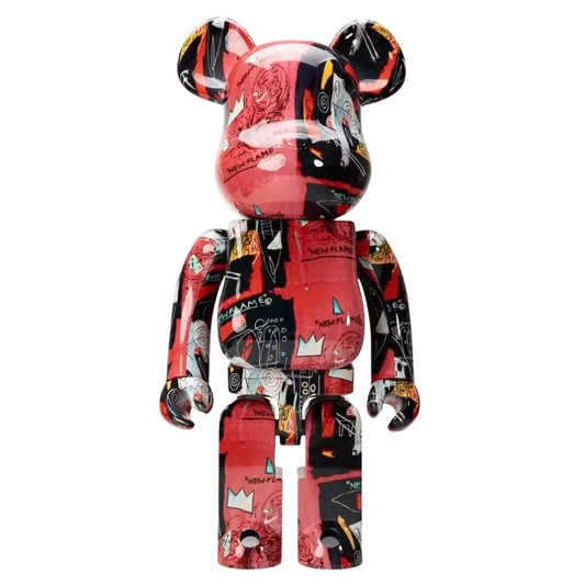 Bearbrick Andy Warhol x Jean-Michel Basquiat #1 1000%