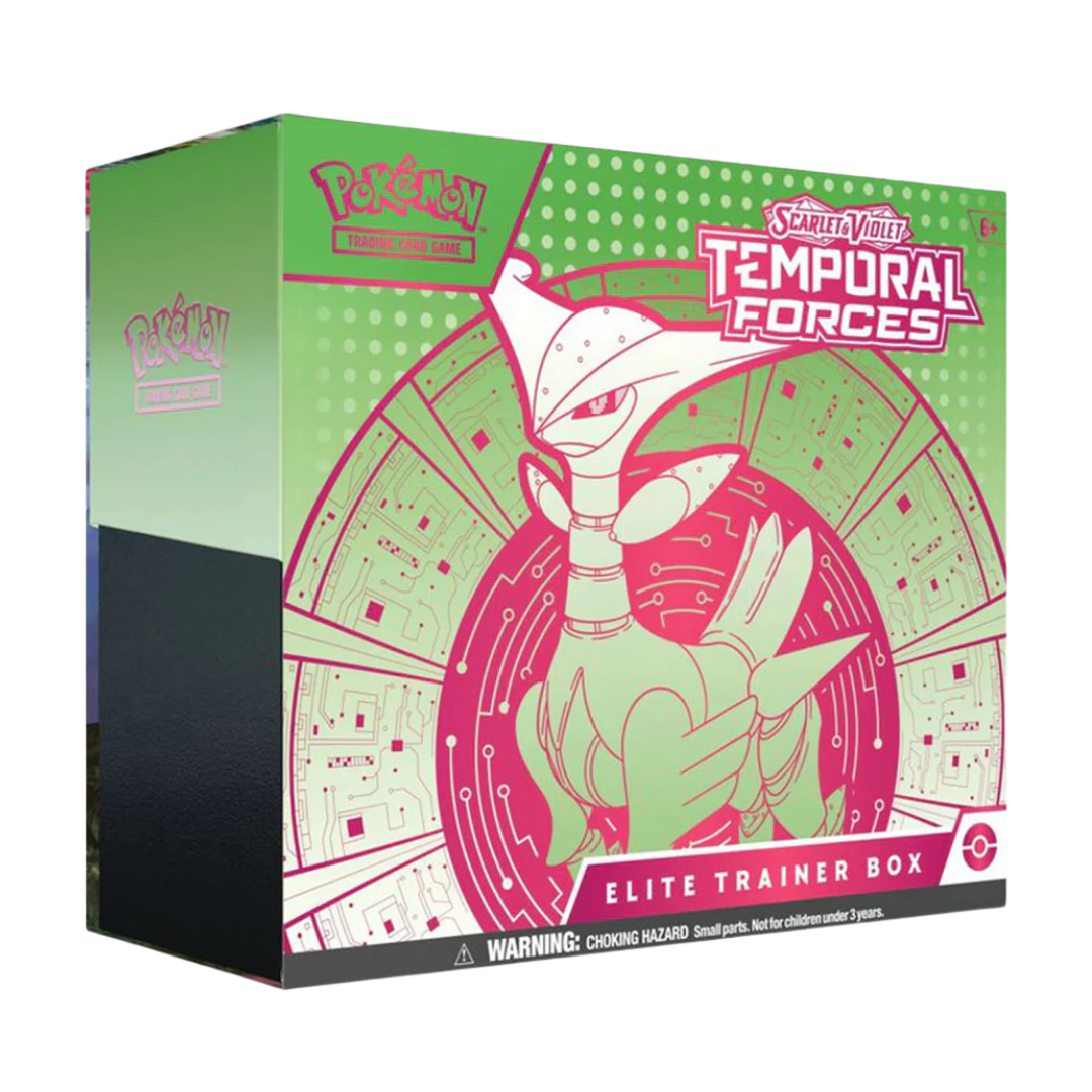 Pokémon SV08 Temporal Forces ETB Booster Box