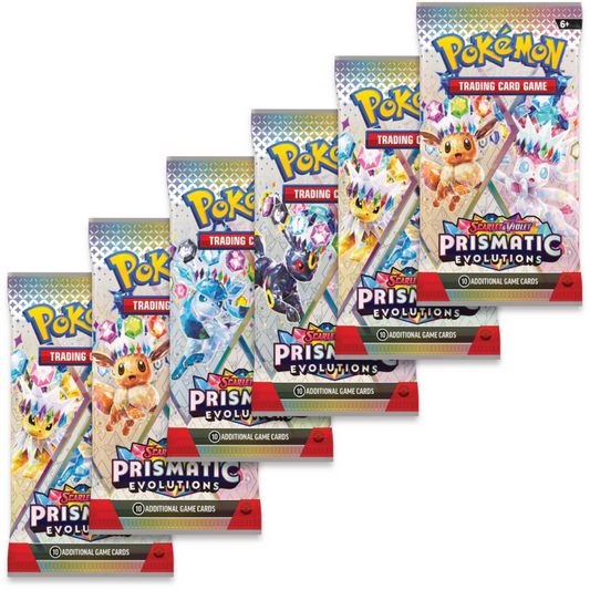 Pokémon Trading Card Game S&V Prismatic Evolution Booster Packs
