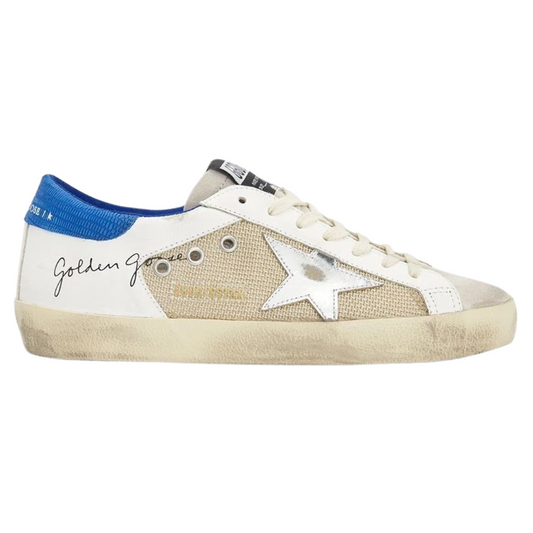 Golden Goose Superstar Latte White Bluette (Mens)