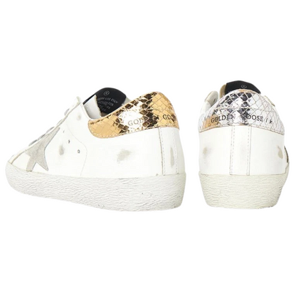 Golden Goose Superstar White Ice Gold Silver (Womens)