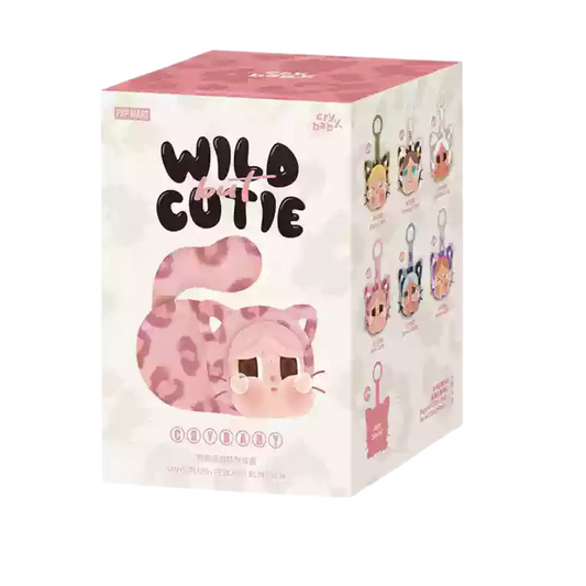 Pop Mart Crybaby Wild but Cutie Series Vinyl Plush Pendant Single Blind Box