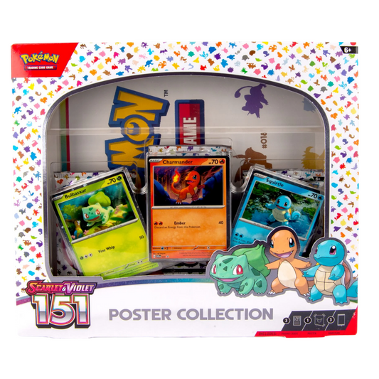 Pokémon Trading Card Game Scarlet & Violet 151 Poster Collection