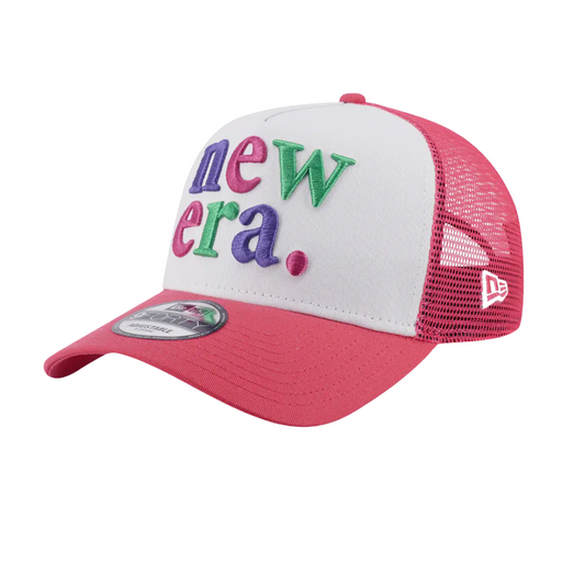 940Af New Era 90S Vibe White Coral