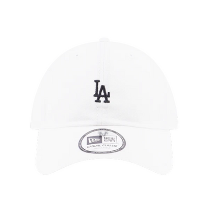 New Era Los Angeles Dodgers Esstential Mini Logo White Casual  Classic Cap