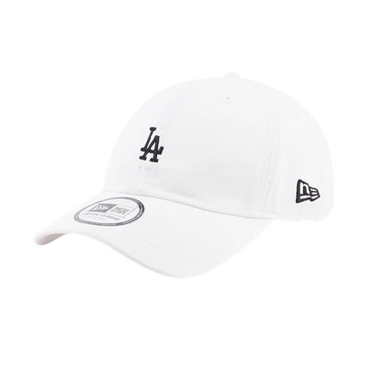New Era Los Angeles Dodgers Esstential Mini Logo White Casual  Classic Cap
