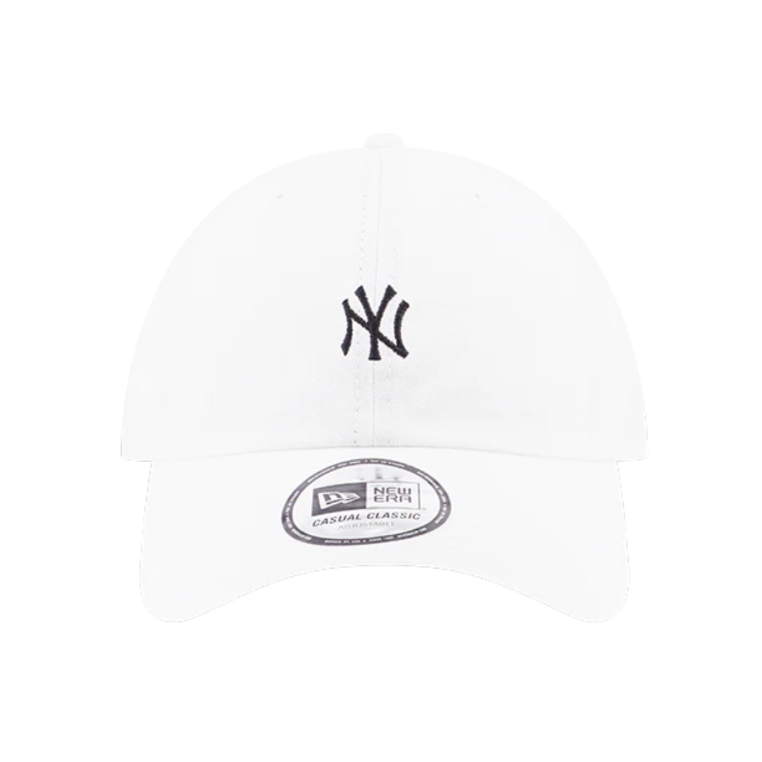 New York Yankees Esstential Mini Logo White Casual Classic Cap