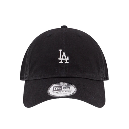 New Era Los Angeles Dodgers Esstenstial Mini Logo Black Casual Classic Cap