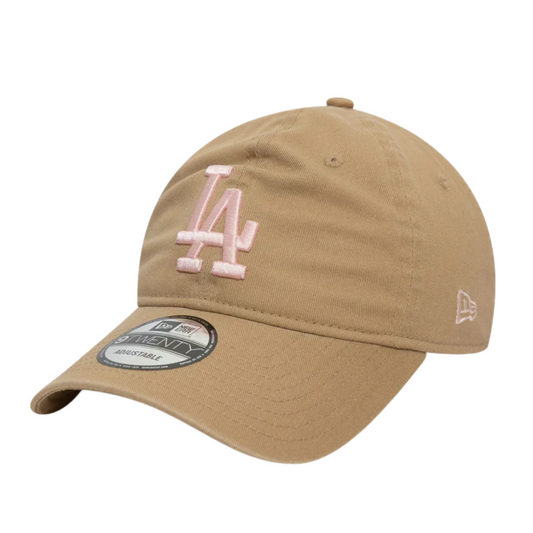 New Era LA Dodgers Neutral Washed Beige 9Twenty Adjustable Cap