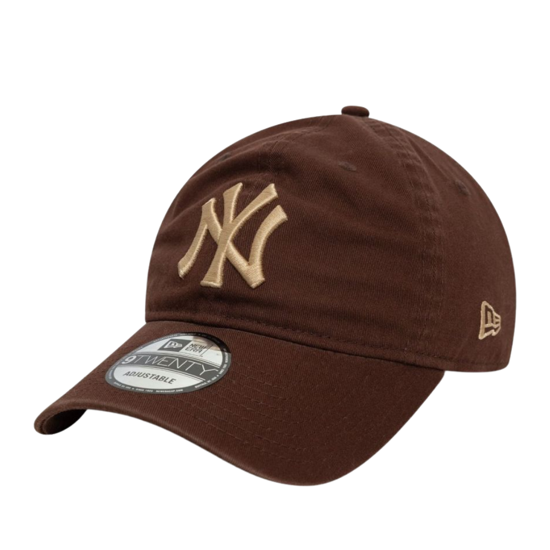 New Era New York Yankees Neutral Washed Dark Brown 9TWENTY Adjustable Cap