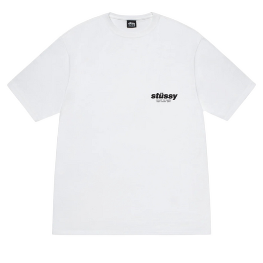 Stussy Rollers Tee White