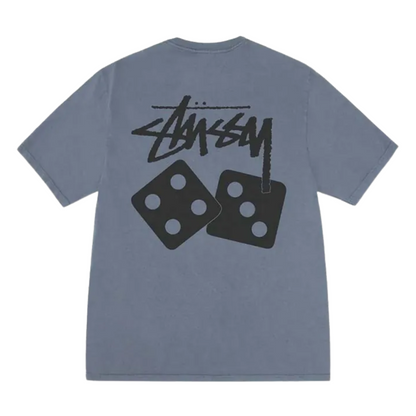 Stussy Dice Tee Pigment Dyed Navy
