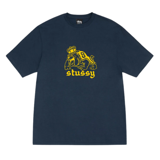 Stussy Bulldog Tee Navy
