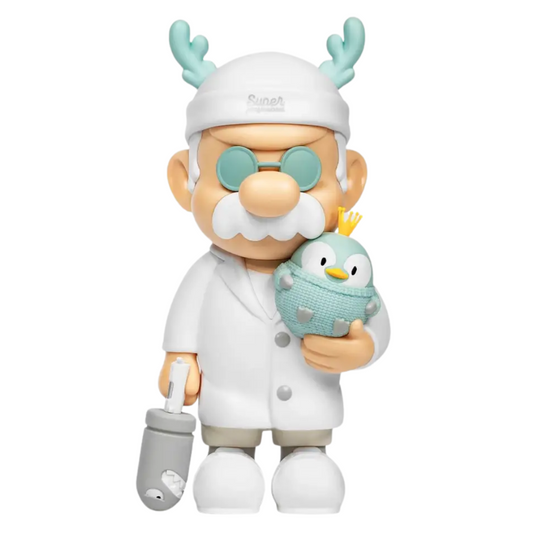 Fools Paradise Super Professional XL Essential Snow Vibe Mario Luxury Vinyl Figure