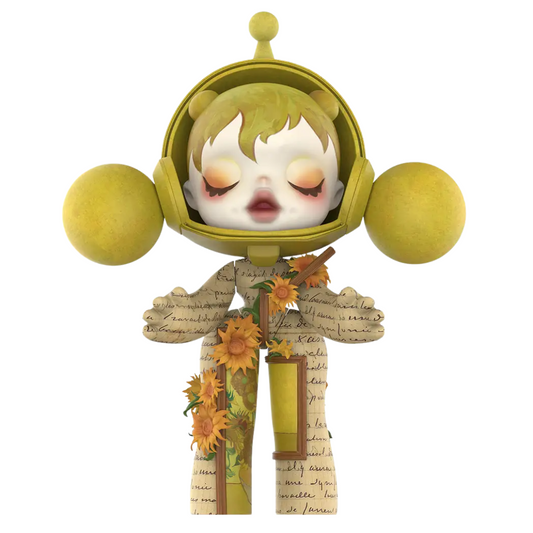 Popmart Mega Skullpanda Van Gogh Museum Sunflowers 400%