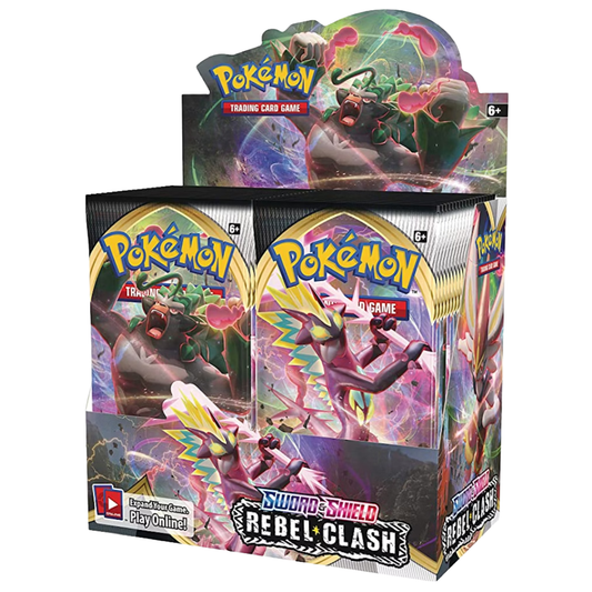 Pokémon TCG Sword & Shield Rebel Clash Booster Box