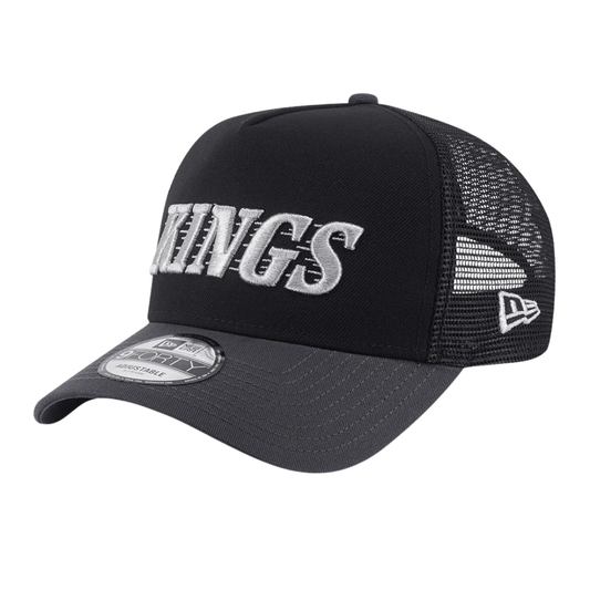 New Era 9forty Los Angeles Kings Street Culture Black A-Frame Trucker