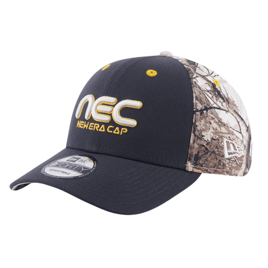 New Era 9forty NEC Earthy Skin Graphite Real Tree Snow