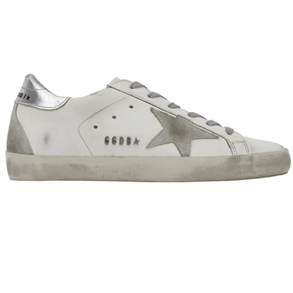 Golden Goose Super-Star White Ice Silver (Mens)