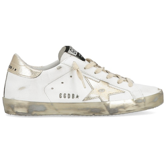 Golden Goose Superstar White Gold (Womens)