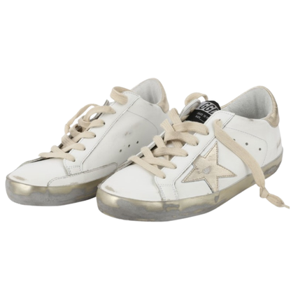 Golden Goose Superstar White Gold (Womens)